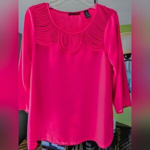 Bright Pink Top by BKE Red